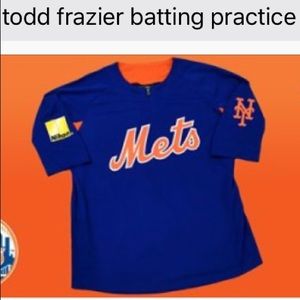 NWOT Mets MLB Todd Frazier batting jersey